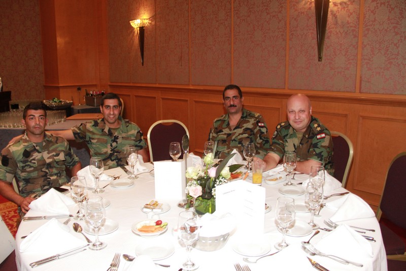Lunch for the Casualties of Lebanese Army 